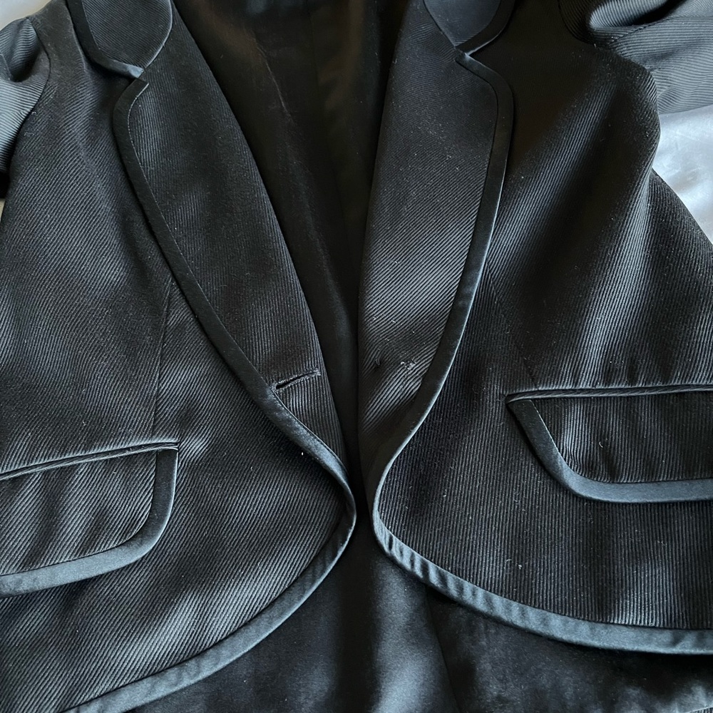 Proenza Schouler designer cotton and silk blazer